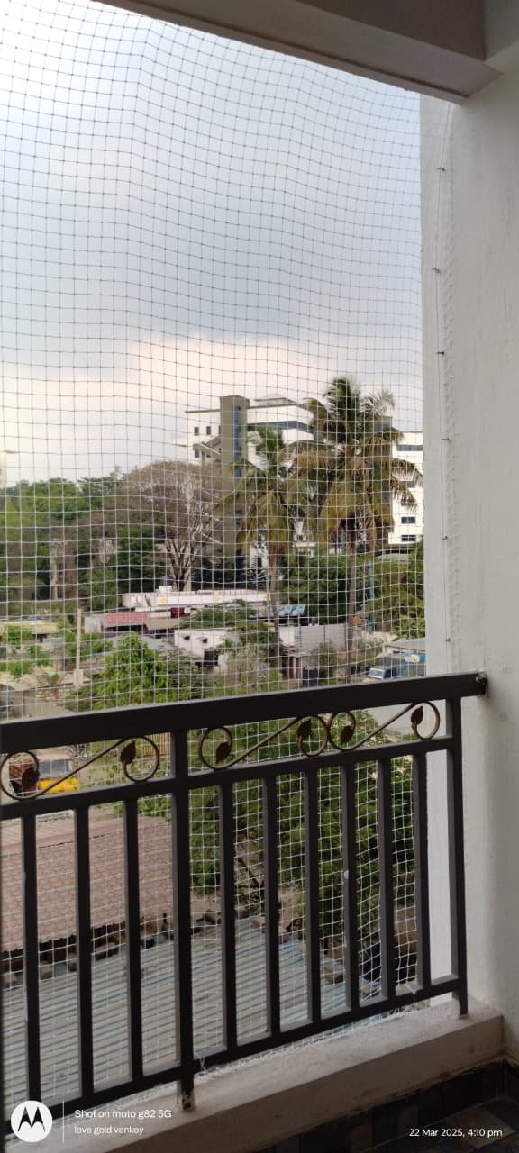 Balcony Safety Nets in Tolichowki by RNK Safety Nets