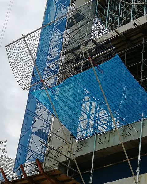 Industrial Fall Protection Nets Installation in Hyderabad by RNK Safety Nets