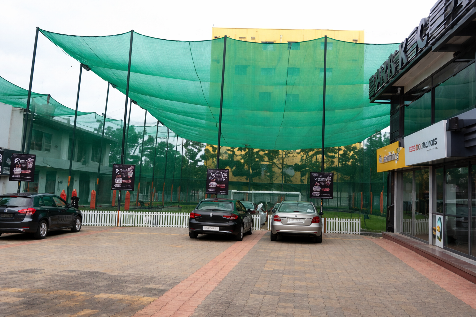 Parking Area Safety Nets Installation in Hyderabad